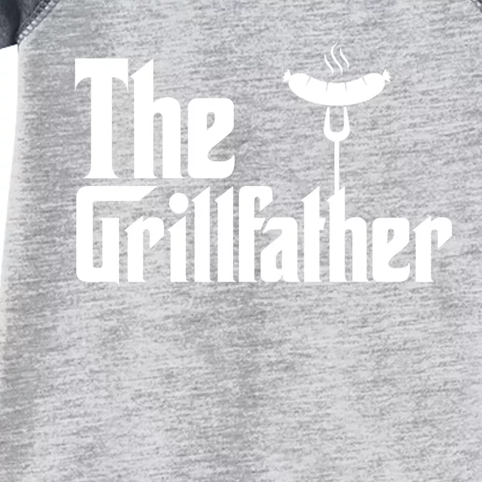 The Grillfather Father's Day Grill Infant Baby Jersey Bodysuit