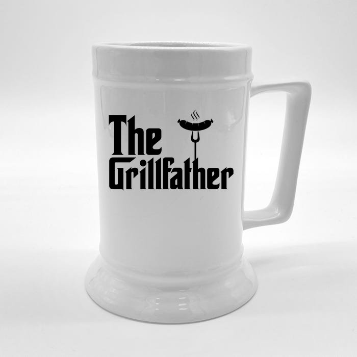 The Grillfather Father's Day Grill Front & Back Beer Stein