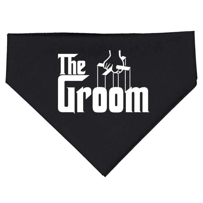 The Groom USA-Made Doggie Bandana