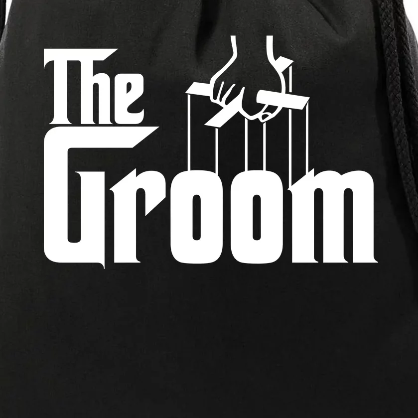 The Groom Drawstring Bag