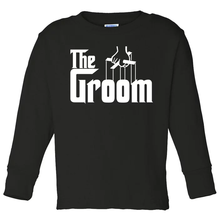 The Groom Toddler Long Sleeve Shirt