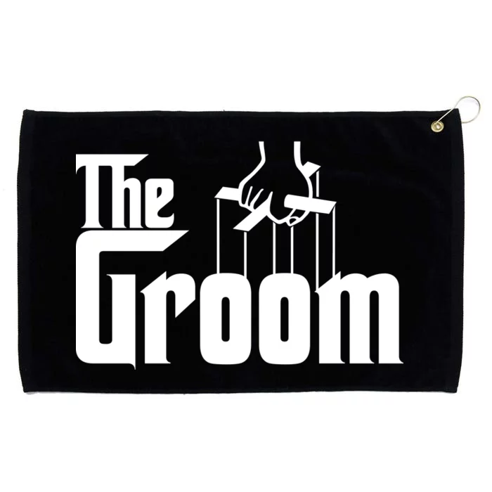 The Groom Grommeted Golf Towel