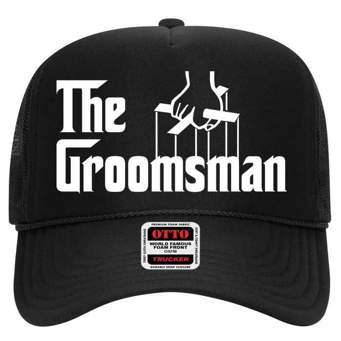 The Groomsman High Crown Mesh Trucker Hat