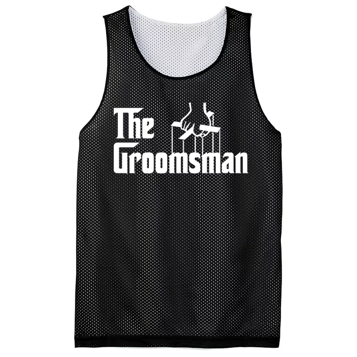 The Groomsman Mesh Reversible Basketball Jersey Tank