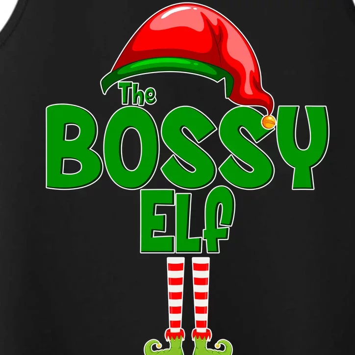 The Grumpy Elf Matching Christmas Performance Tank