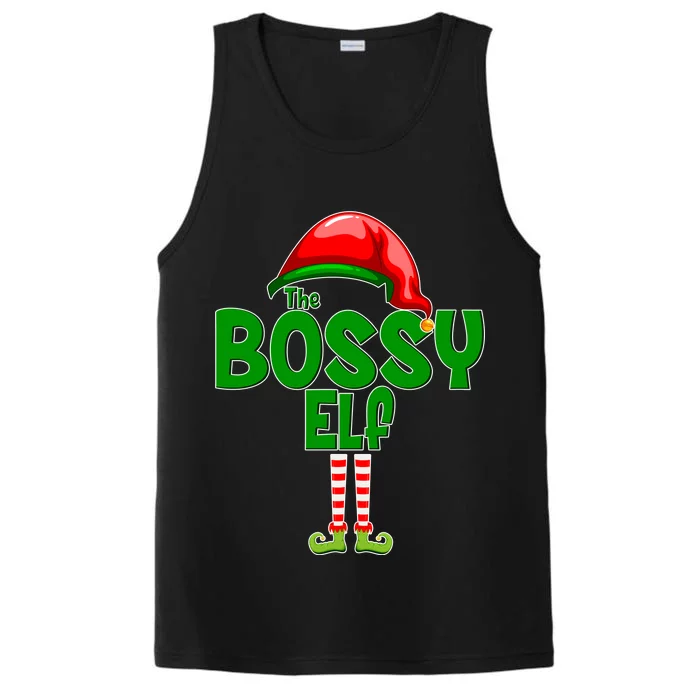 The Grumpy Elf Matching Christmas Performance Tank