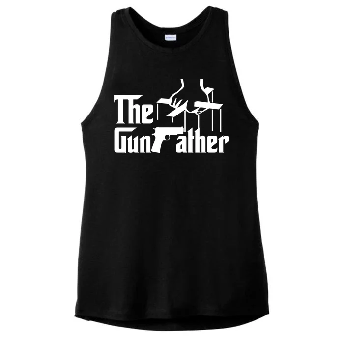 The Gun Father Ladies Tri-Blend Wicking Tank