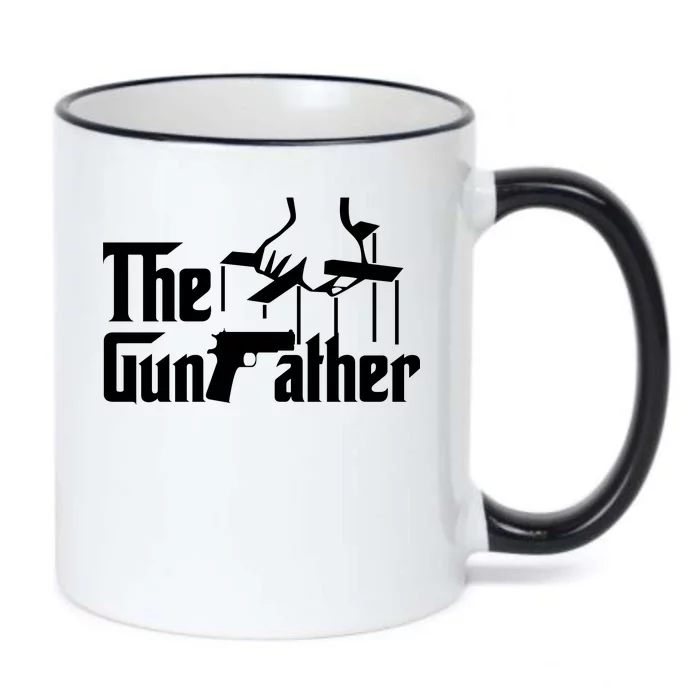 The Gun Father Black Color Changing Mug