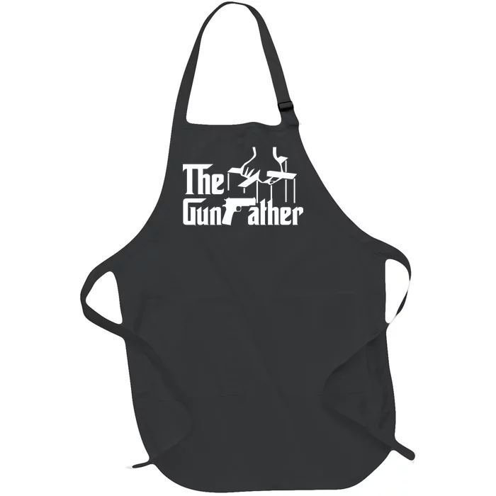 The Gun Father Full-Length Apron With Pocket