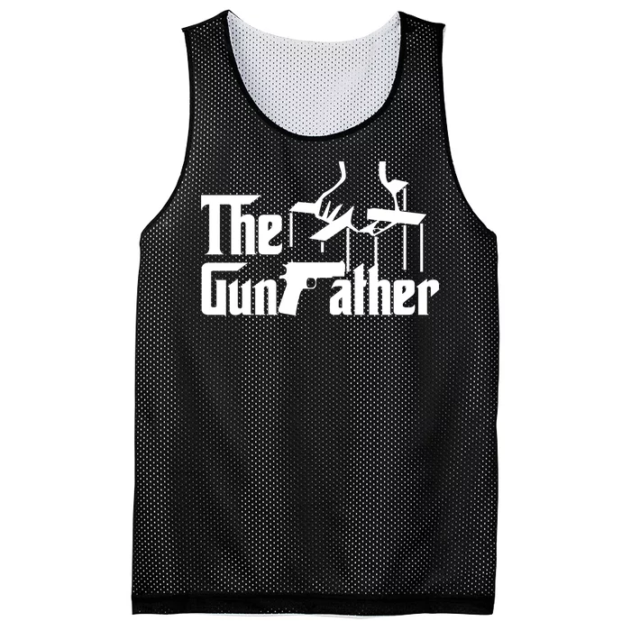 The Gun Father Mesh Reversible Basketball Jersey Tank