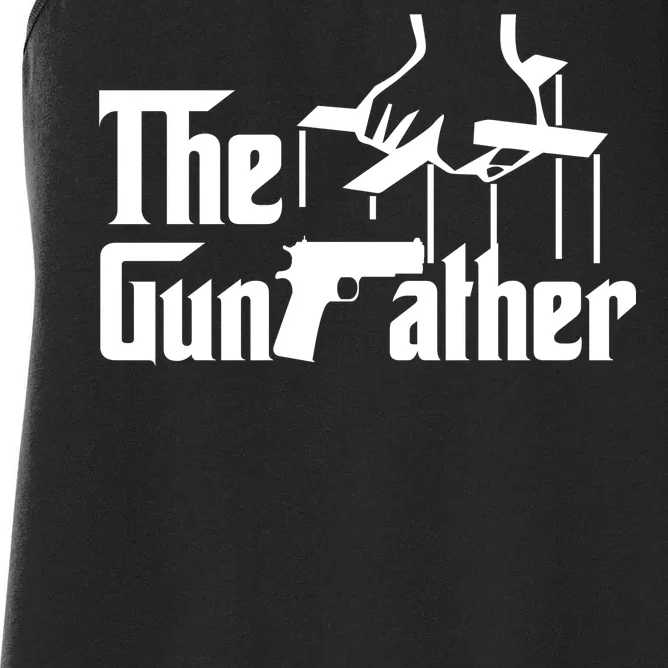 The Gun Father Women's Racerback Tank