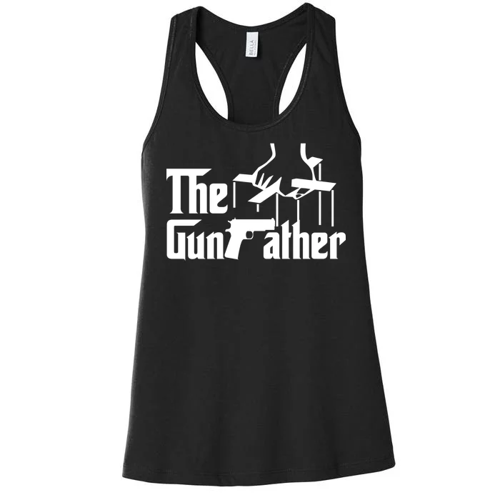 The Gun Father Women's Racerback Tank