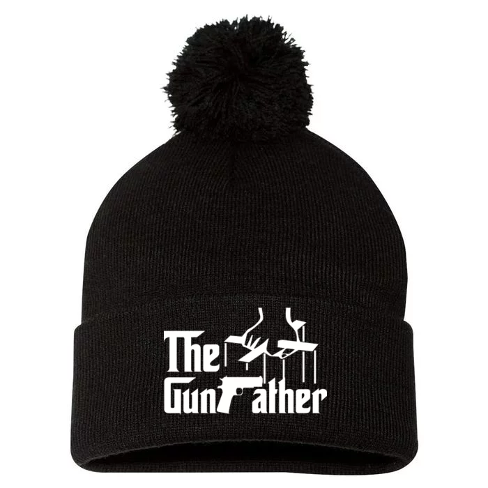 The Gun Father Pom Pom 12in Knit Beanie