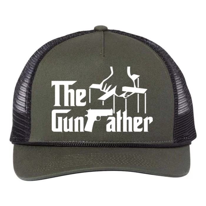 The Gun Father Retro Rope Trucker Hat Cap