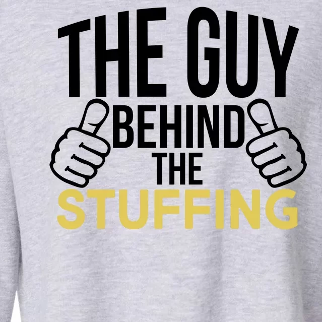 The Guy Behind The Stuffing Cropped Pullover Crew