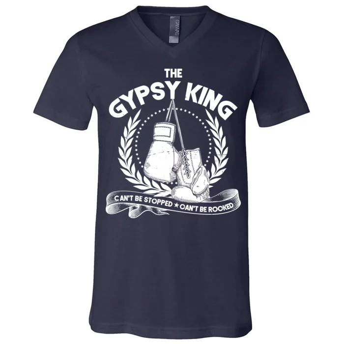 The Gypsy King Boxing V-Neck T-Shirt