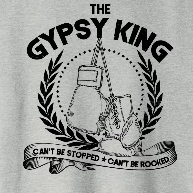 The Gypsy King Boxing Women's Crop Top Tee