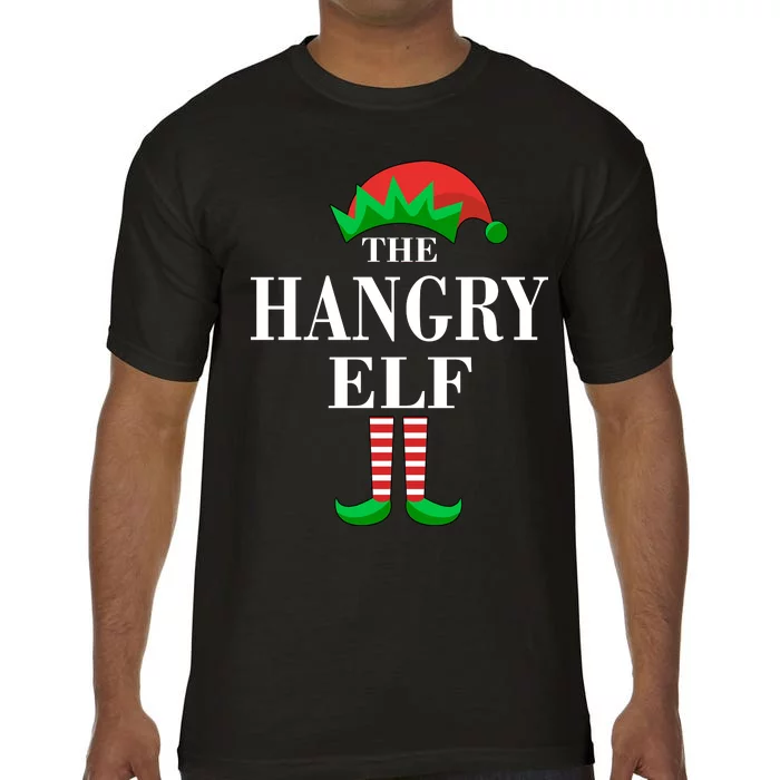 The Hangry Elf Funny Family Matching Christmas Comfort Colors T-Shirt