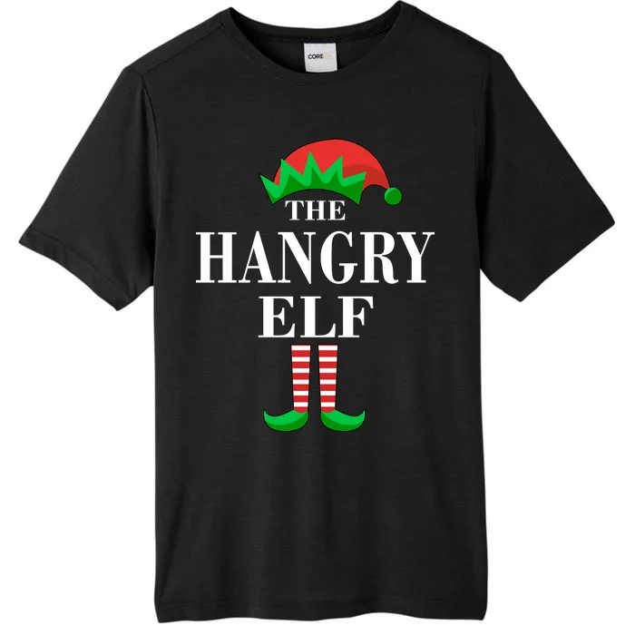 The Hangry Elf Funny Family Matching Christmas ChromaSoft Performance T-Shirt