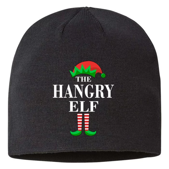 The Hangry Elf Funny Family Matching Christmas 8 1/2in Sustainable Knit Beanie