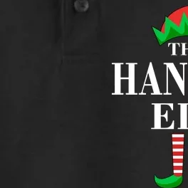 The Hangry Elf Funny Family Matching Christmas Dry Zone Grid Performance Polo