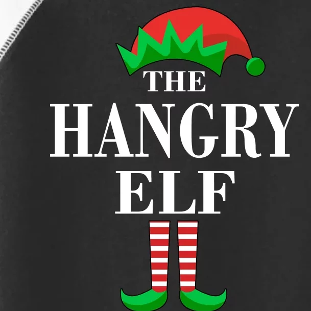 The Hangry Elf Funny Family Matching Christmas Toddler Fine Jersey T-Shirt