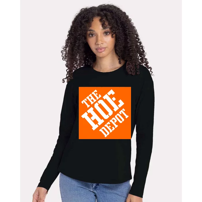 The Hoe Depot Womens Cotton Relaxed Long Sleeve T-Shirt