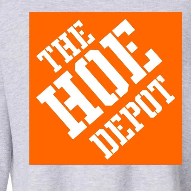 The Hoe Depot Cropped Pullover Crew