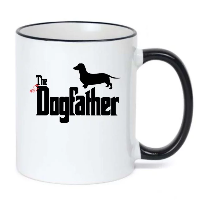 The Hot Dog DogFather Black Color Changing Mug