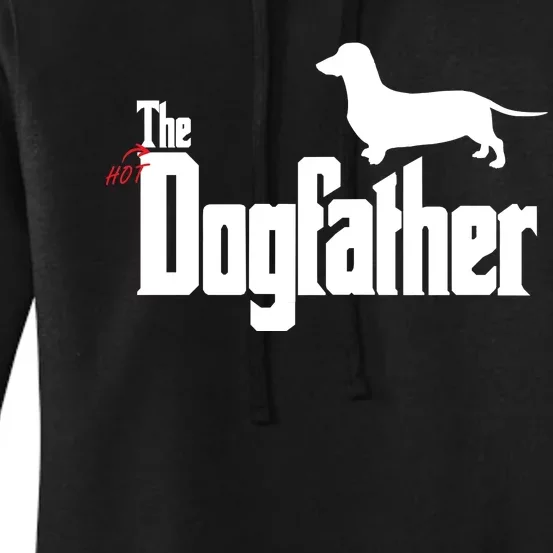 The Hot Dog DogFather Women's Pullover Hoodie