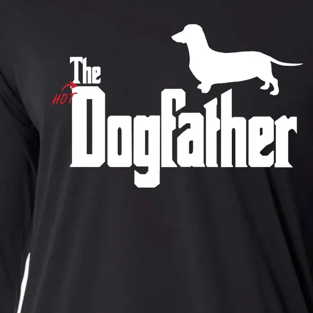 The Hot Dog DogFather Cooling Performance Long Sleeve Crew