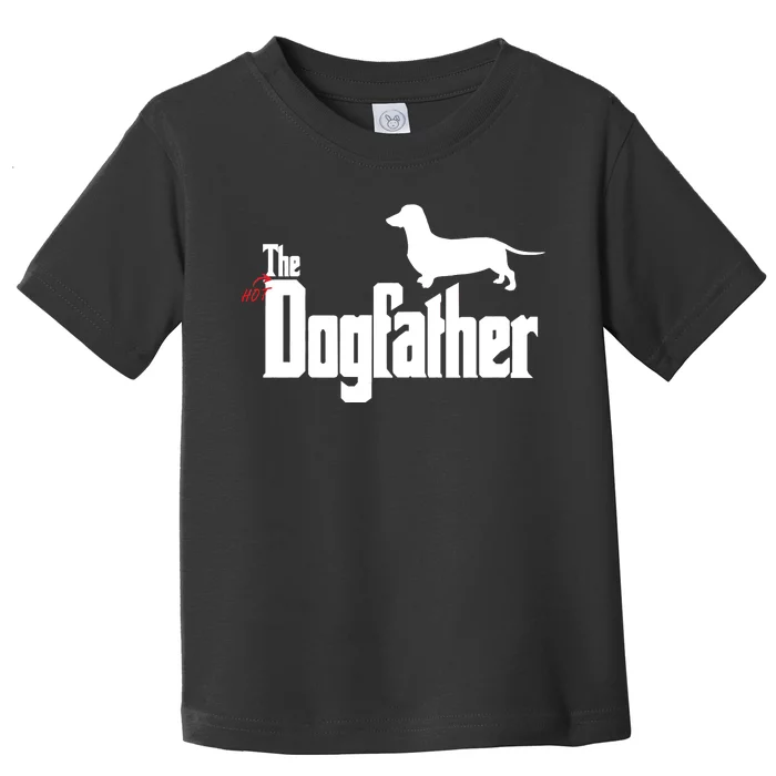 The Hot Dog DogFather Toddler T-Shirt