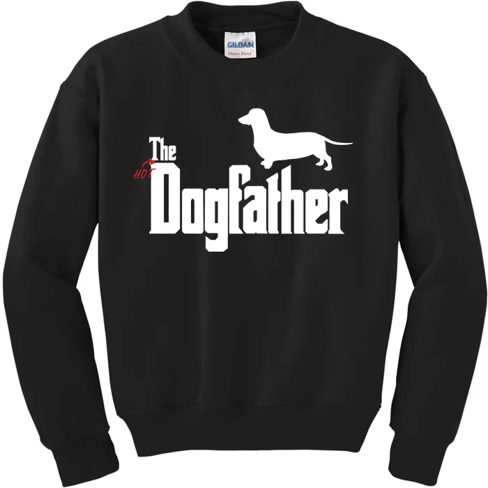 The Hot Dog DogFather Kids Sweatshirt