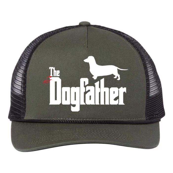 The Hot Dog DogFather Retro Rope Trucker Hat Cap