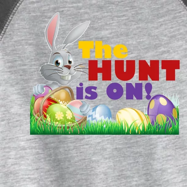 The Hunt is On! Easter Rabbit Egg Hunt Toddler Fine Jersey T-Shirt