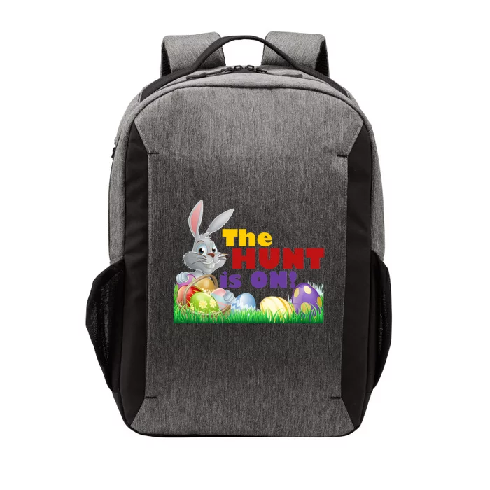 The Hunt is On! Easter Rabbit Egg Hunt Vector Backpack