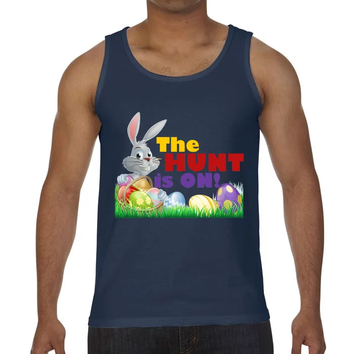 The Hunt is On! Easter Rabbit Egg Hunt Comfort Colors® Tank Top