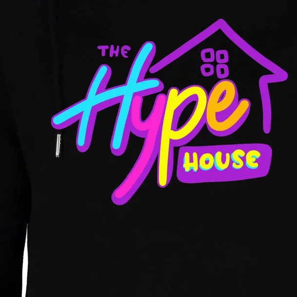 The Hype House Womens Funnel Neck Pullover Hood