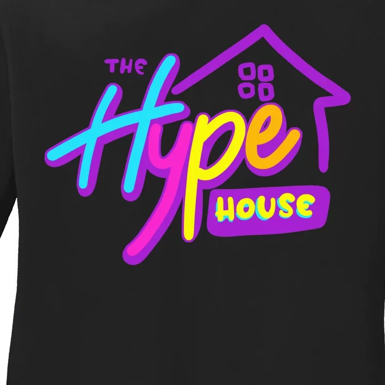 The Hype House Ladies Long Sleeve Shirt