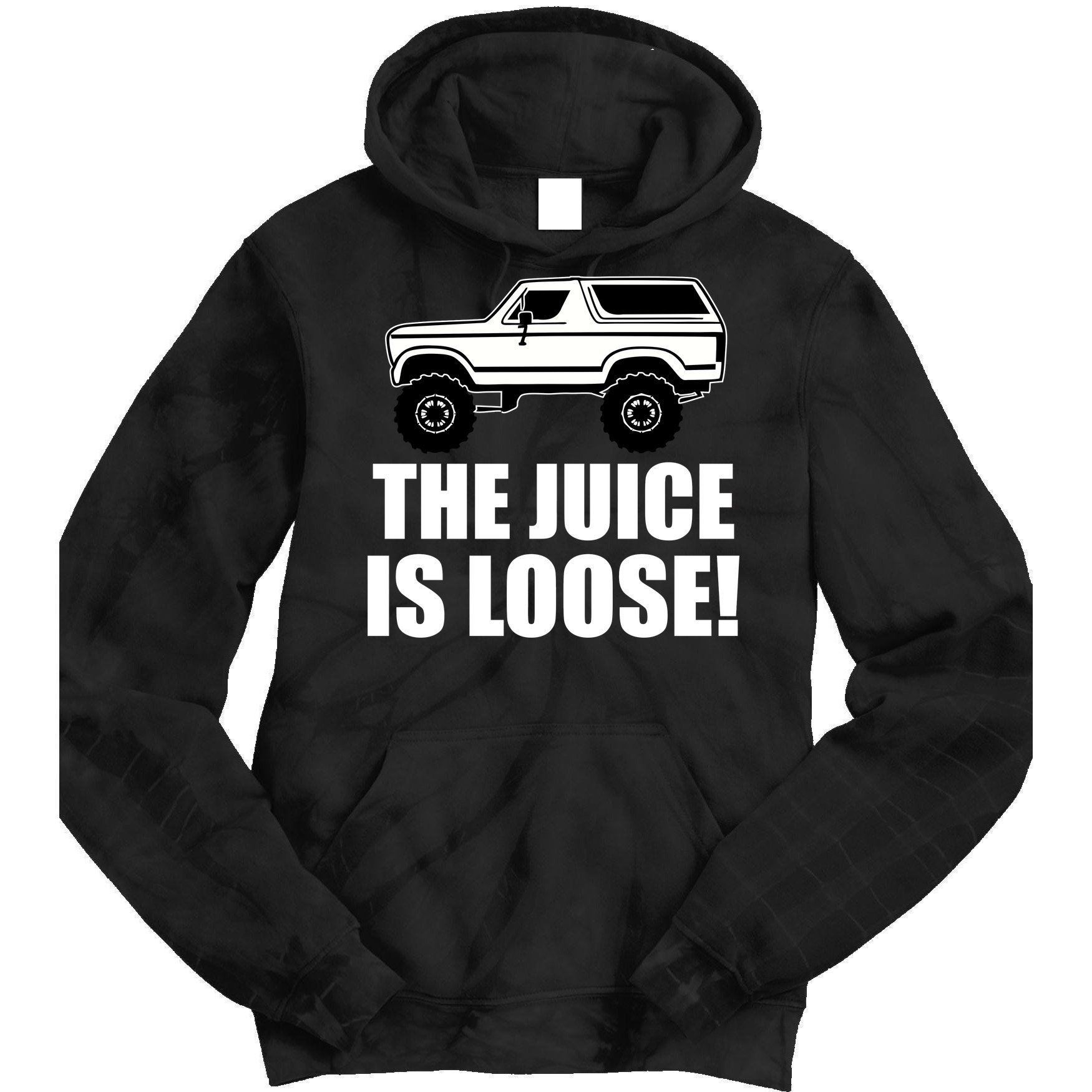 Juice Is Loose Funny White Bronco T-Shirt