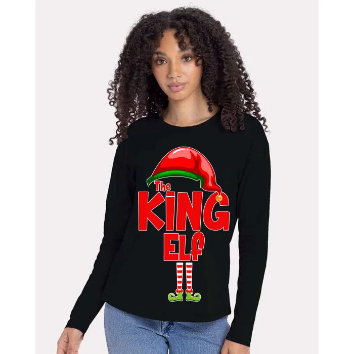 The King Elf Christmas Womens Cotton Relaxed Long Sleeve T-Shirt