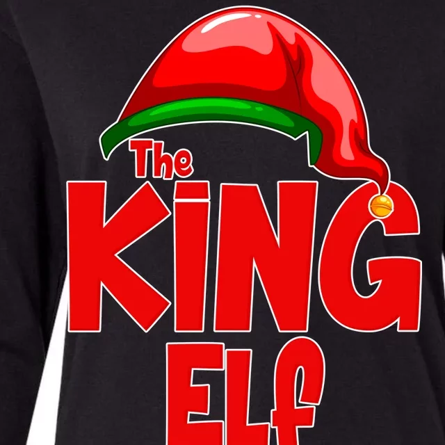 The King Elf Christmas Womens Cotton Relaxed Long Sleeve T-Shirt