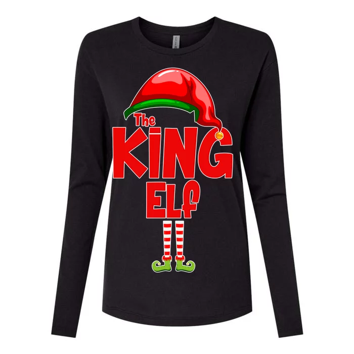 The King Elf Christmas Womens Cotton Relaxed Long Sleeve T-Shirt