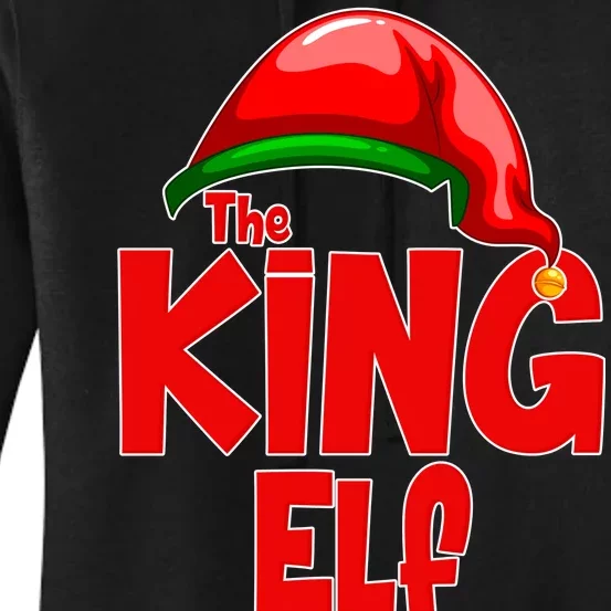 The King Elf Christmas Women's Pullover Hoodie