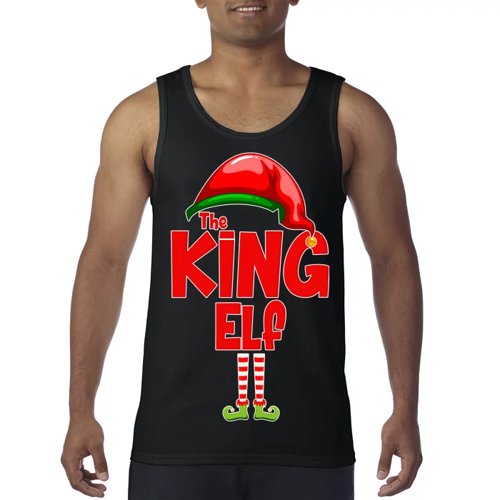 The King Elf Christmas Tank Top