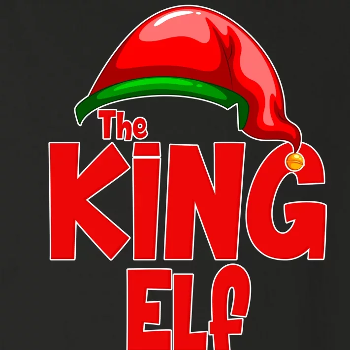 The King Elf Christmas Toddler Long Sleeve Shirt