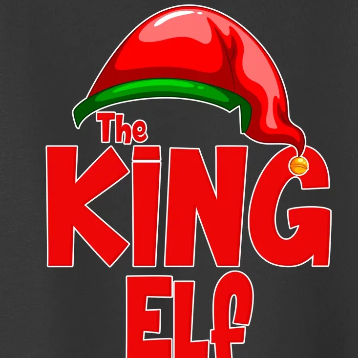 The King Elf Christmas Toddler T-Shirt