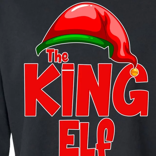 The King Elf Christmas Cropped Pullover Crew