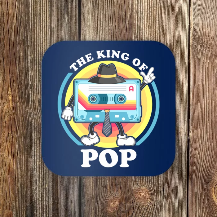 The King of Pop Retro Cassette Tape Coaster