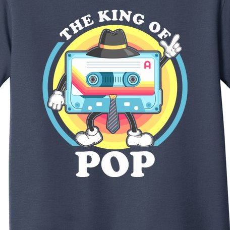 The King of Pop Retro Cassette Tape Toddler T-Shirt